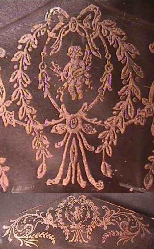 Liberty Works  "Cherub on a Swing" Etch