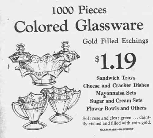 Liberty Works Ad with Gold Etch