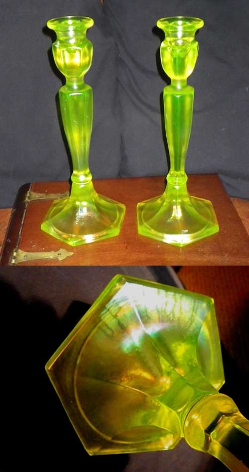Northwood # 696 Colonial Candlesticks