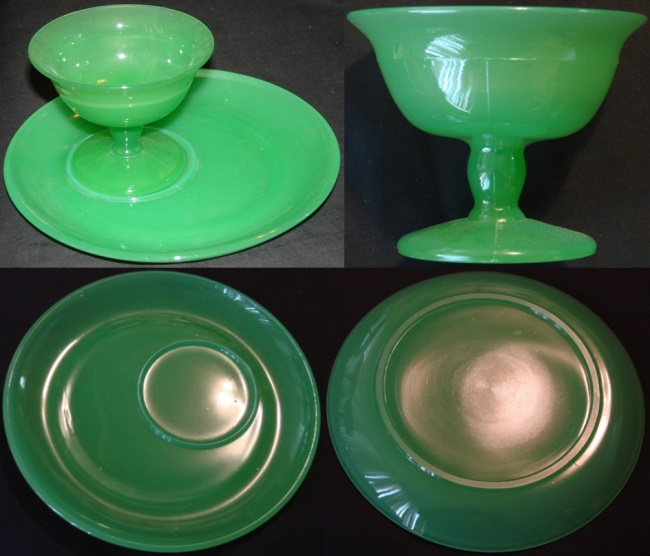Northwood Jade Green Snack Set