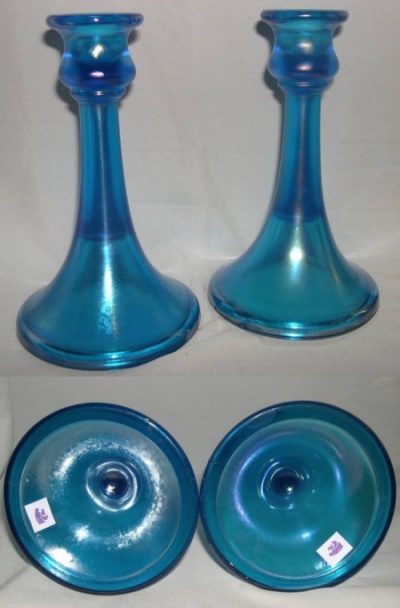 Northwood # 719 Stretch Blue Candlestick