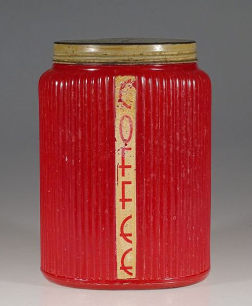 Owens-Illinois Ovoid Coffee Cannister