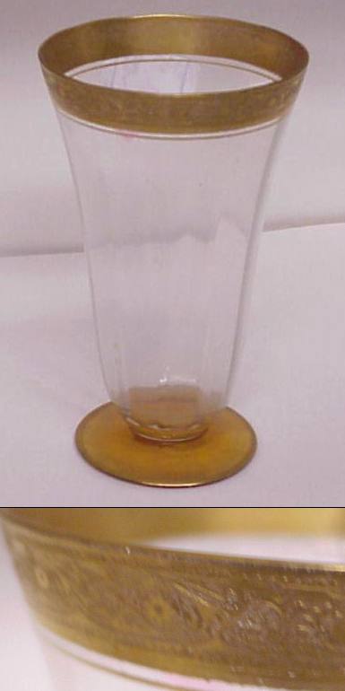 Potomac Footed Tumbler w/ Minton Gold Band