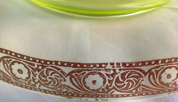 Potomac Minton Decoration on Console Bowl
