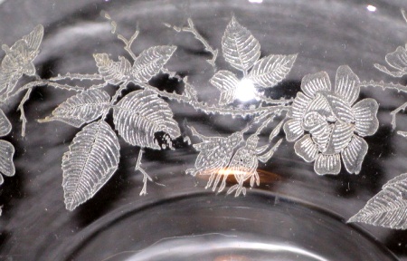 Seneca # 609 Rose Etch