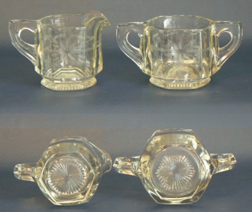Standard # 649 Cream & Sugar w/ # 61 Cutting