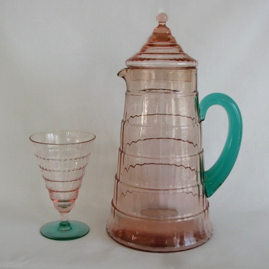Utility Mandalay Dine Bi-Color Covered Pitcher & Tumbler