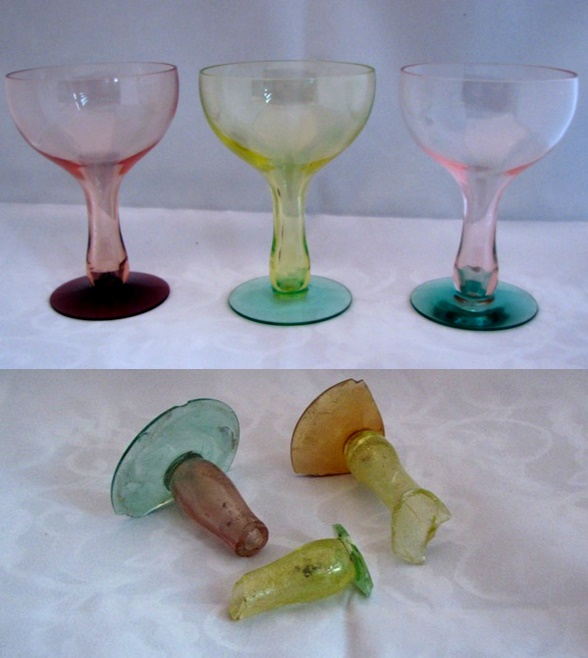 Utility Bi-Color Hollow Stem Champagne