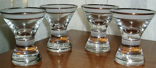 West Virginia Glass Specialty Hourglass Cocktails