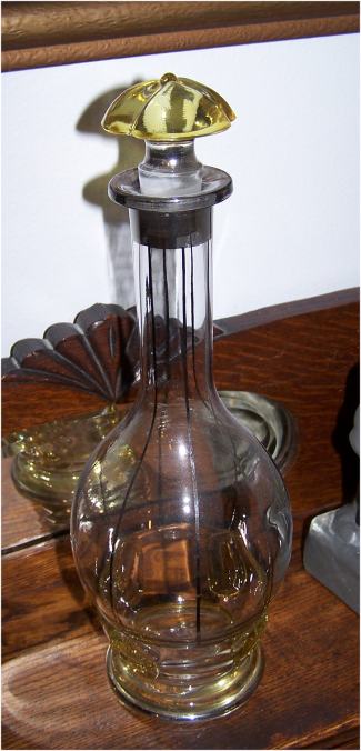 West Virginia Glass Specialty #  8 Decanter