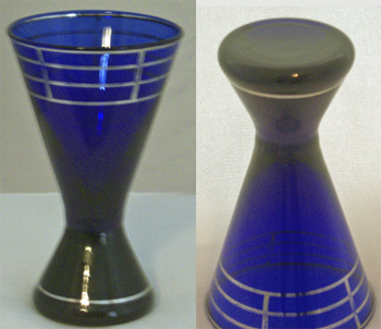 West Virginia Glass Specialty Hourglass Cocktail