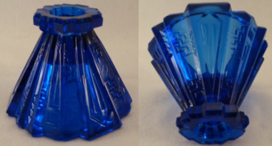 L. E. Smith #    1 Modernistic "Wigwam" Candleholder