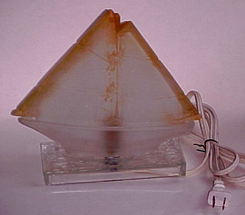 L. E. Smith Sailboat Vanity Light