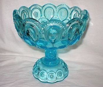 L. E. Smith Moon & Stars Compote