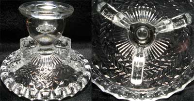 L. E. Smith # 1402 Candleholder