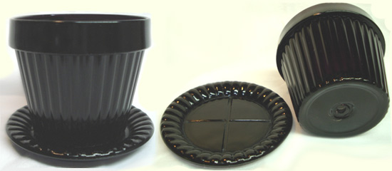 L. E. Smith Flower Pot