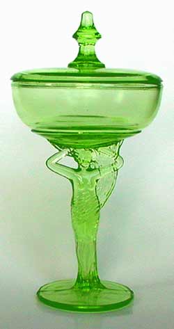L. E. Smith Carrie Candy Dish