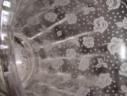 Cambridge # 760 Rose Chintz Etch