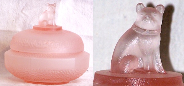 L. E. Smith Bulldog Miniature Powder