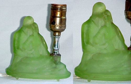 L. E. Smith Lovers Lamp