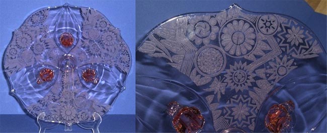 Lancaster Deco Brocade Etch