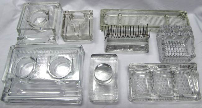 Glass Desk Accessories