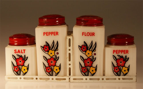 Tipp City Floral Shaker Set