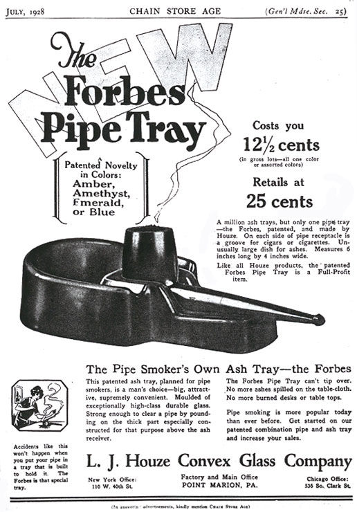Houze Ad in July, 1928 Chain Store Age