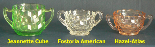 Comparison of Jeannette and Fostoria