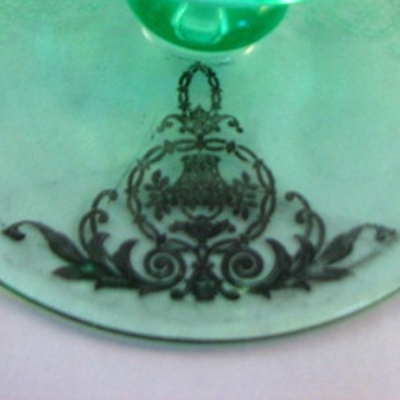 Maryland Glass Co. Basket Etch