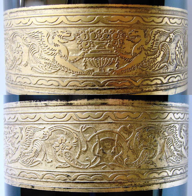 Maryland Glass Co. Dragon Etch