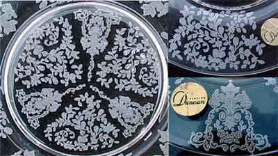 Duncan & Miller Adoration Etch