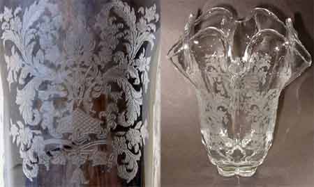 Duncan & Miller Royal Lace Etch