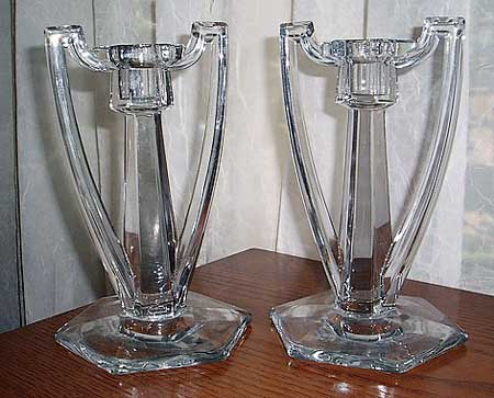 # 2 Chippendale Candlestick