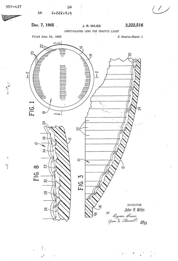 Lancaster Lens Patent 3222516-1