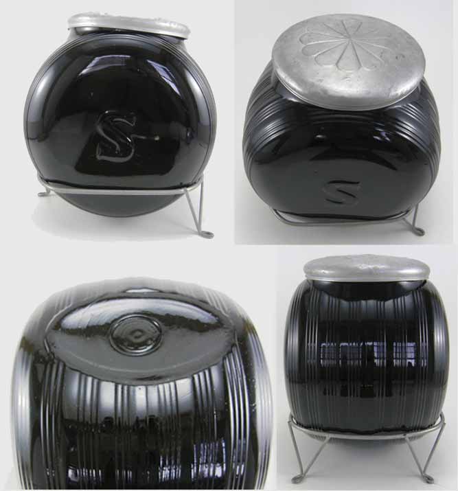 Sneath Sellers Triple Skip Sugar Canister