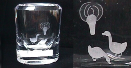 Edenfalk / Skruf Crystal Vase