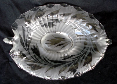 Fenton Silvertone Etch