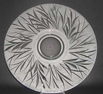 Fenton San Toy Etch on # 316 Plate