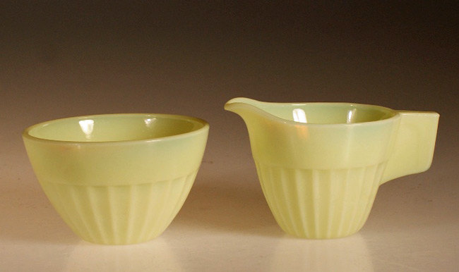Royal Leerdam Cream & Sugar Set