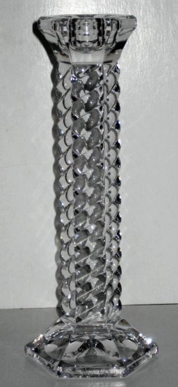 Bleikristall, Austria Twist  Candlestick