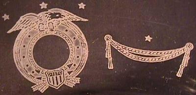 Fostoria # 334 Colonial Mirror Etch