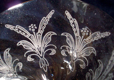 Fostoria #  42 Nouveau Etch