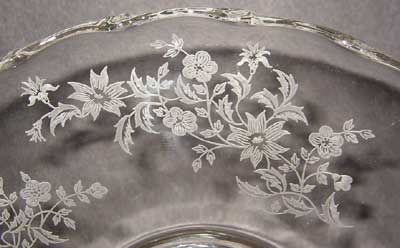 Fostoria # 345 Starflower Etch