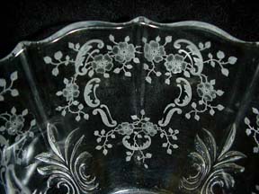 Fostoria # 328 Meadow Rose Etch