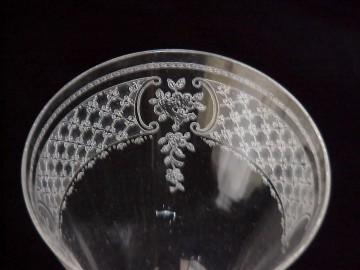 Fostoria # 266 Washington Etch