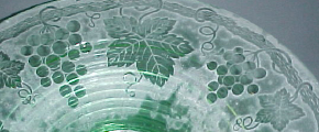 Fostoria # 287 Grape Brocade Etch