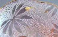 Fostoria # 291 Palm Leaf Brocade Etch