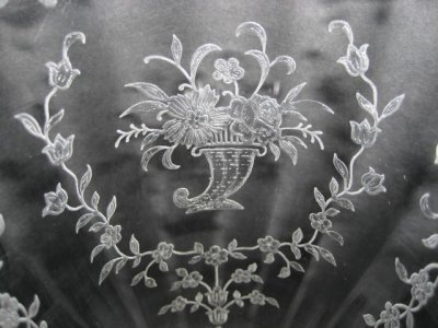 Fostoria # 332 Mayflower Etch