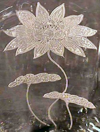 Fostoria # 232 Lotus Etch